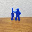 20201117_110021.jpg STL file Resting Sniper Woman Meeple・3D print object to download