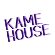 KH_Name_tag-red.STL Archivo STL gratuito Kame House de Dragon Ball・Idea de impresión 3D para descargar, Pepo_Aliaga