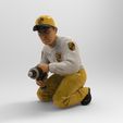 mec2.jpg Pit Crew Mechanic with Air Impact Wrench 1/32 Scale – Tire Change Figure for Racing Diorama