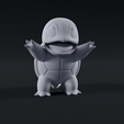 Squirtle-Render-STL5.png Squirtle Pokemon - Ready to Print