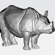 Rhino_P.png Rhino low poly