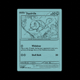 SQUIRTLE1.png INITIAL TRIO OF POKEMON KANTO CHARMANDER, BULBASAUR AND SQUIRTLE POKEMON CARDS