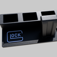 Glock-Plus-2.png Glock Themed Pistol and magazine stand safe organizer