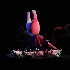 HK-1.png STL file Hollow Knigth・3D printable model to download