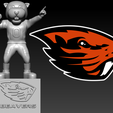 hyyjhj78.png NCAA - Oregon State Beavers football mascot statue Decor