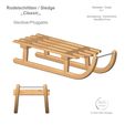 1_Schlitten_Classic_Stezi-3Design.jpg Winter Sledge Sleigh Sledge Sledge Scale Scale 6:1 Pluggable