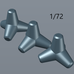 tetra-172.png Tetrapod 10 Tons (1/72 scale)