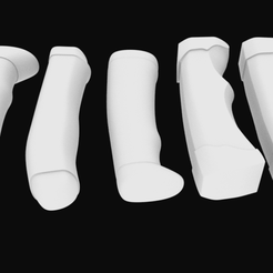 1.png Файл STL Knife handles STL for 3D printing 3D print model・3D модель для печати скачать