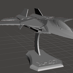 x-47-ALIKANTO-1.png Archivo STL Avion de combate X-47 Alikanto・Design para impresora 3D para descargar, Konketsu