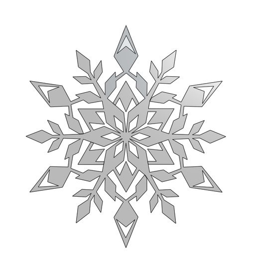 Beautiful-Snowflake.png STL file Beautiful Snowflake・3D printable design to download, SaltyGmr21