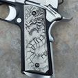 IMG_20240220_132457.jpg COLT 1911 CLASSIC SHAPE GRIPS DRACONIC ALSO FOR AIRSOFT