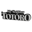5.png 3D MULTICOLOR LOGO/SIGN - My Neighbor Totoro