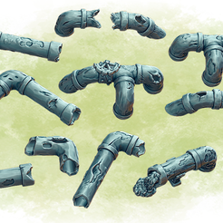 pipes-damaged.png 3D file Damaged Pipes・3D print model to download