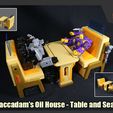 MaccadamSeats_FS.jpg Transformers Maccadam's Oil House Table and Seats