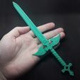 1.jpg STL file Rune two handed sword・3D printer model to download