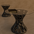 MESA-VORONOI-11.png Файл STL Кофейный столик "Вороной・3D-печатная модель для загрузки