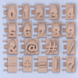 Halloween_Additional.png 3D file 3D name from letters - halloween font・3D printing design to download