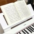 The-sheet-music-will-be-easier-to-read.jpg Music Stand Angle Adjustment Attachment (YAMAHA Stand Exclusive) - for Keyboards and Digital Pianos 15-degree incline