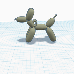 Powerful-Densor-3.png Fichier STL Porte-clés chien ballon・Design pour imprimante 3D à télécharger