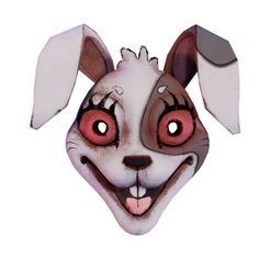 Vanny-Mask.jpg Archivo STL Máscara Fnaf Vanny Bunny・Diseño para descargar y imprimir en 3D
