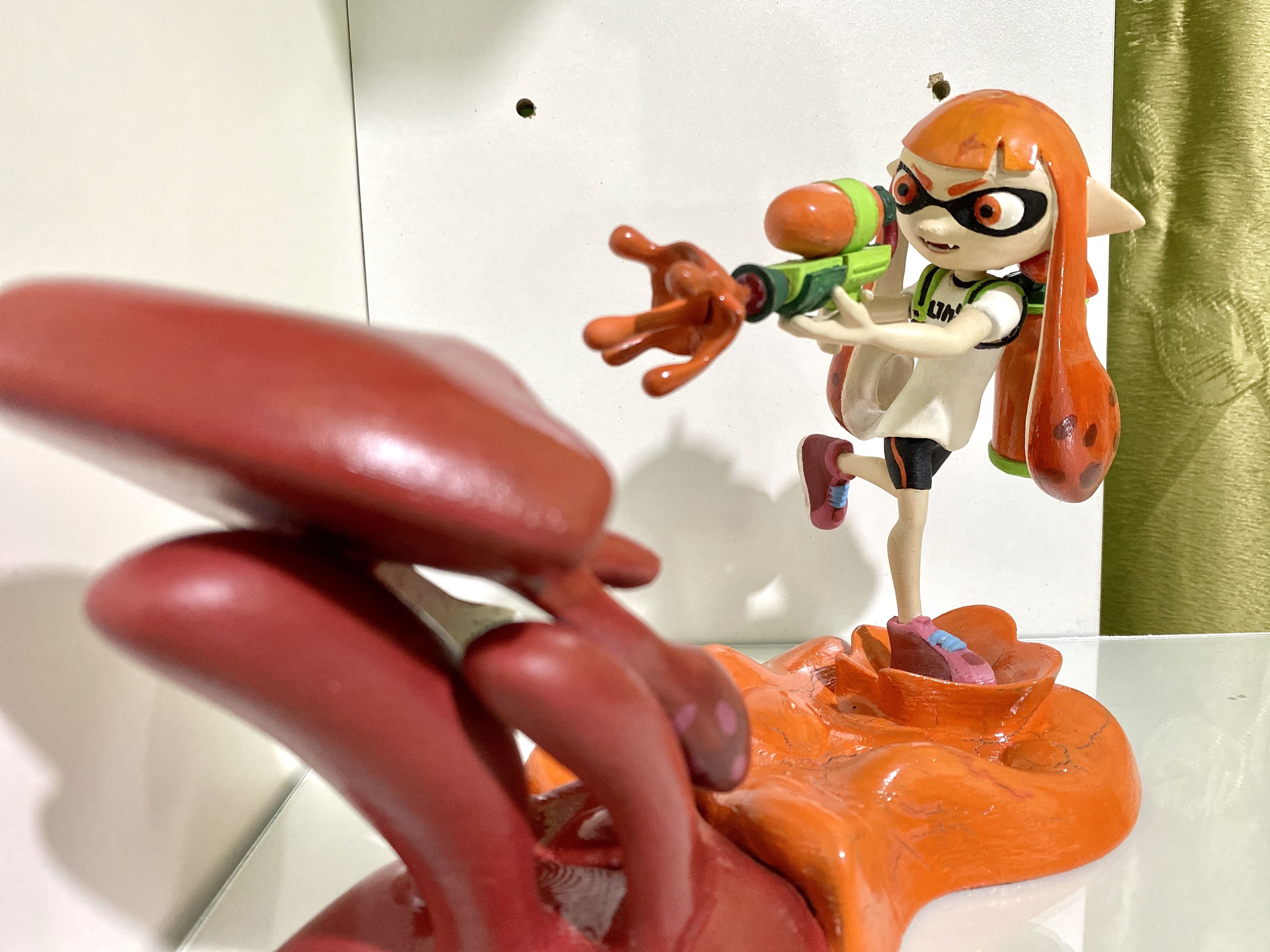 Скачать файл STL Inkling Girl Splatoon 3D Model • Модель с возможностью ...