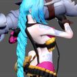 17.jpg JINX LEAGUE OF LEGENDS PRETTY sexy GIRL GAME ANIME CHARACTER LOL
