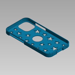 Funda-Iphone-12_Iphone-12-Pro-estrellas_01.png STL file Iphone 12_Iphone 12 Pro stars case・3D printing idea to download