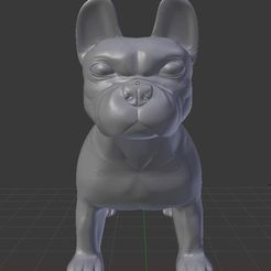 Bulldog Frances .jpg Télécharger fichier STL gratuit Bouledogue Français • Design imprimable en 3D, faos0912