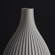 Striped_oval_vase_by_slimprint_vase_mode_3D_model_2.jpg Striped Oval Vase, Vase Mode | Slimprint