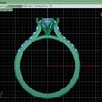 tulip-ring-front-view.jpg Tulip setting round diamond ring STL  micro prong jewelry