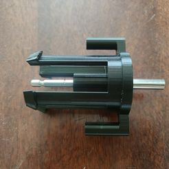 ba355e50-5b99-4f3e-bc42-e0c3a258d237.jpg Free 3D file Overture filament spool reel winder for HEX 1/4 extender・Design to download and 3D print