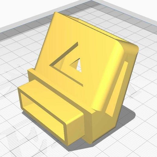 ThePART2_CURAview.jpg SD card extender holder for Creality Ender 3 v2 - "badass snake inside"