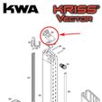 Photo-04.jpg KWA KSC Airsoft Kriss Vector GBB GBBR Part 304 3D Printed Magazine Mag Feed Feeding Lips Replacement