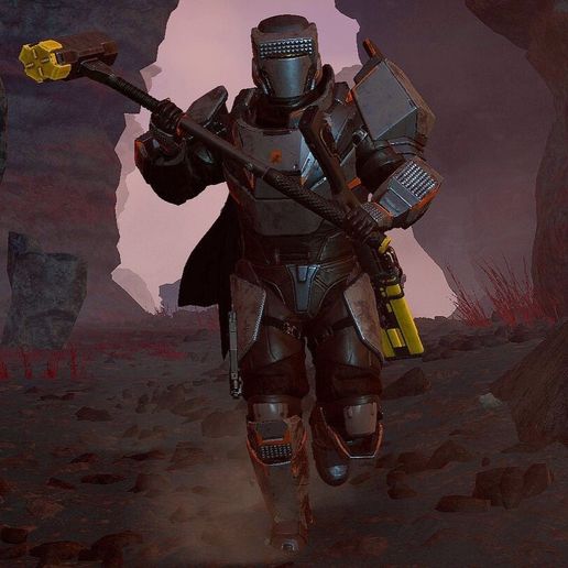 KDZ4wqZYgk4cfNNW82LqNe.jpg CQC-20 Breaching Hammer 3d модель HELLDIVERS 2