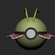pokeball-meganium-1.jpg Pokemon Chikorita Bayleef Meganium Pokeball
