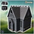 1-PREM.jpg Medieval village pack No. 9 - Medieval Gothic Feudal Old Archaic Saga 28mm 15mm RPG