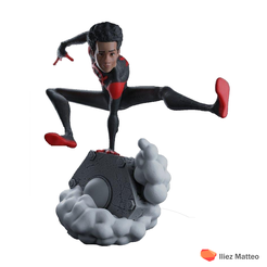 millesmorales.png spider-man figurine from miles morales!