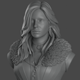 Edited2.png YENNEFER WITCHER 3 BUST PRINT READY STL