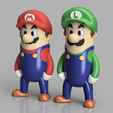 2019-12-21_13-20-48.png Free STL file Mario Bros Minis w/ MMU・Model to download and 3D print, Dsk