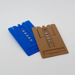 IMG_0756.JPG STL file Gift Card Phone Holder・3D print model to download