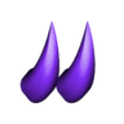 Hat Horns iman 5x2mm.stl Cap Horns with Magnet