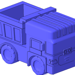 dumpoo1.png STL file Dumpoo, Robocar Poli・Model to download and 3D print