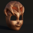 .2.png Anime Face Cosplay Mask 3D print model