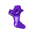 Chevron_11.OBJ OBJ file Life size baby T-rex skeleton - Part 09/10・3D printable design to download