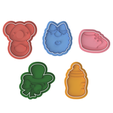 Mini-Baby-Shower-Collection.png Mini Baby Shower Cookie Cutter Set - Only For Personal Use