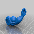He-Mag_LeftArm.png Free STL file 5.5 3D HE Barbarian - Magnet Version・3D printing model to download