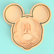 mickey-render.png mickey mouse and friends cookie cutters / mickey mouse and friends cookie cutters