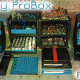 Hauptbild_1.png Hobby ProBox - portable & modular transport system for painting miniatures (82 STL files)