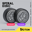 spiraldisc.png Spiral Disc - 22mm Wheel - Multi-offset
