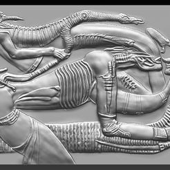 ALIEN.jpg STL-Datei GIGER TRIBUTE kostenlos・Design für 3D-Drucker zum herunterladen